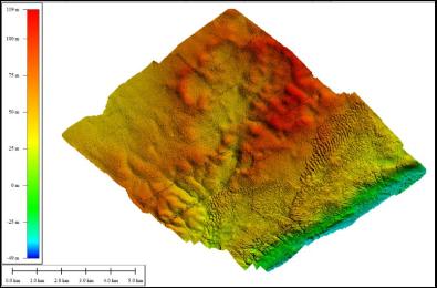 Barakaat digital terrain model